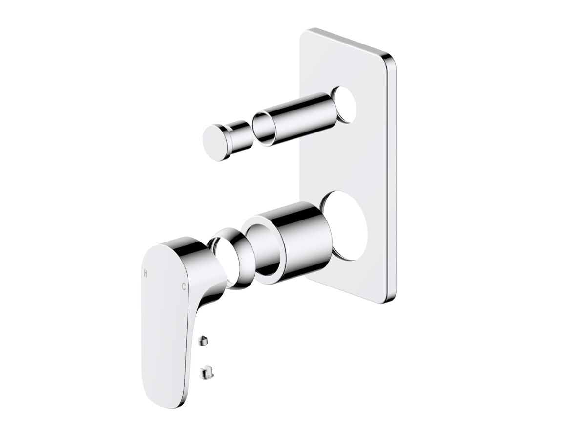 reece Mizu Silk Shower Mixer Tap with Diverter Trimset Chrome (New)