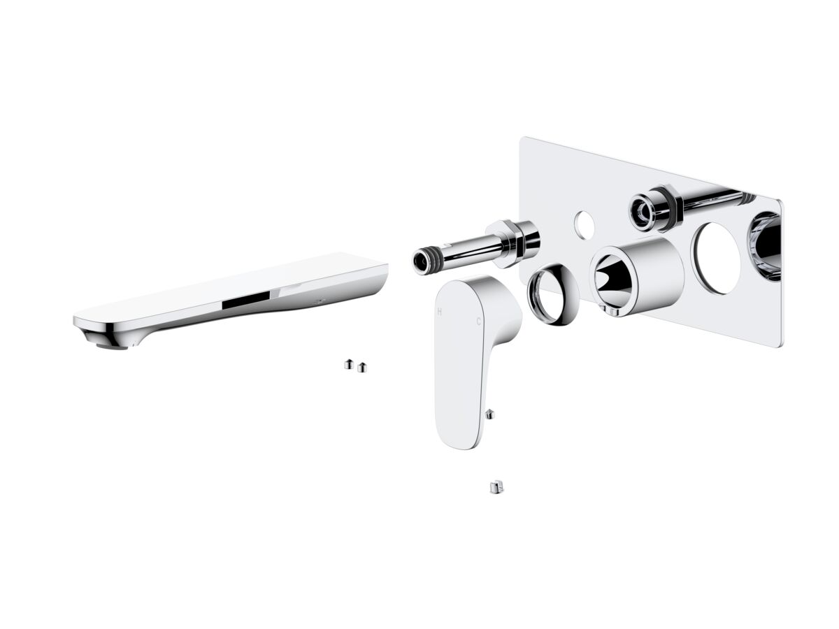 reece Mizu Silk Wall Basin Mixer Trimset Chrome (5 Star)