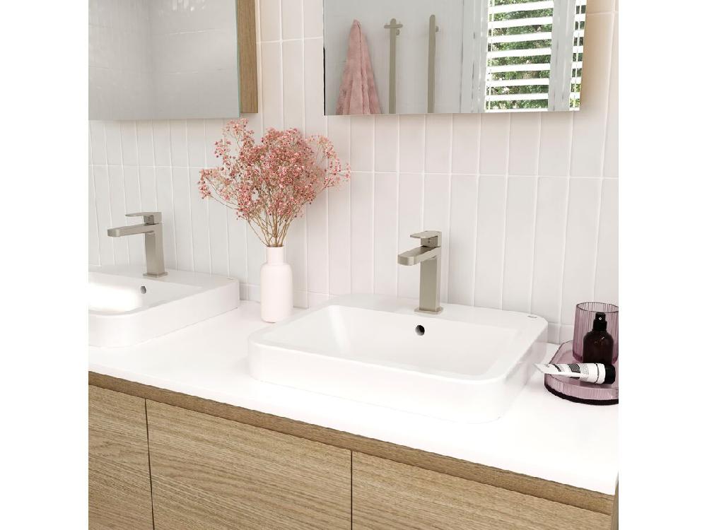 Reece Mizu Soothe MK2 Basin Mixer Brushed Nickel (6 Star) Lead Free