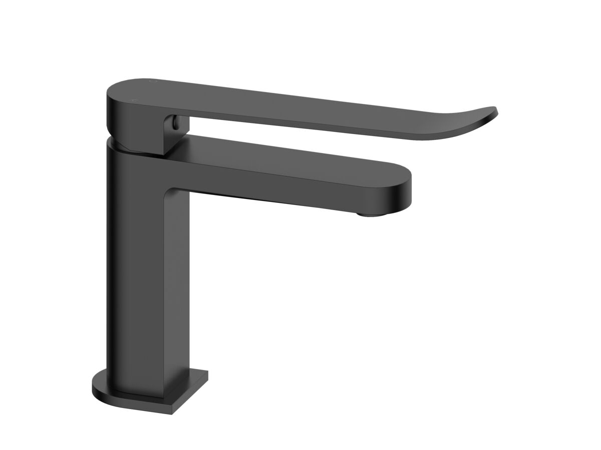 reece Mizu Soothe MK2 Basin Mixer with Extended Lever Tap Matte Black (6 Star) Lead Free