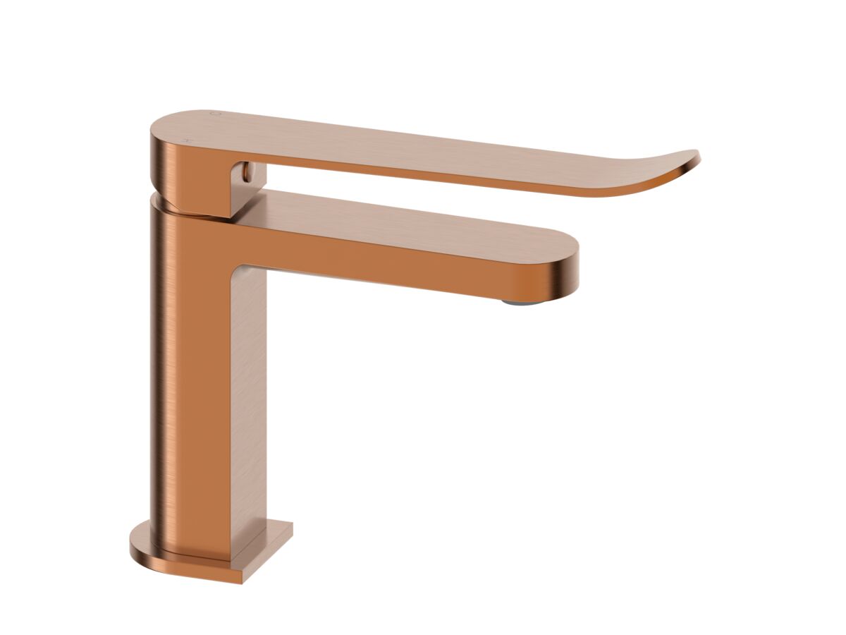 reece Mizu Soothe MK2 Basin Mixer with Extended Lever Tap Brushed Bronze (6 Star) Lead Free