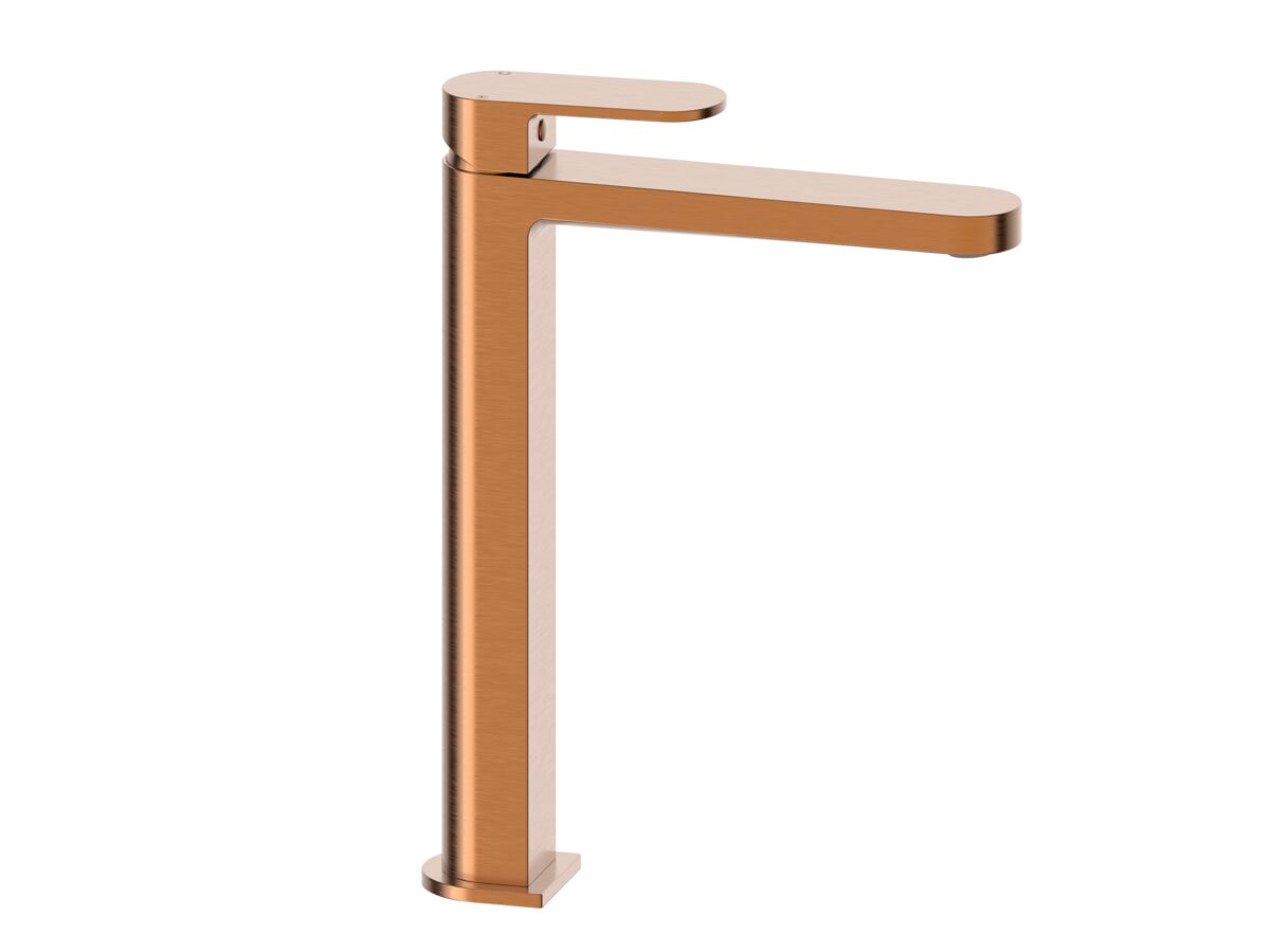 reece Mizu Soothe MK2 Extended Basin Mixer Brushed Bronze (6 Star) Lead Free