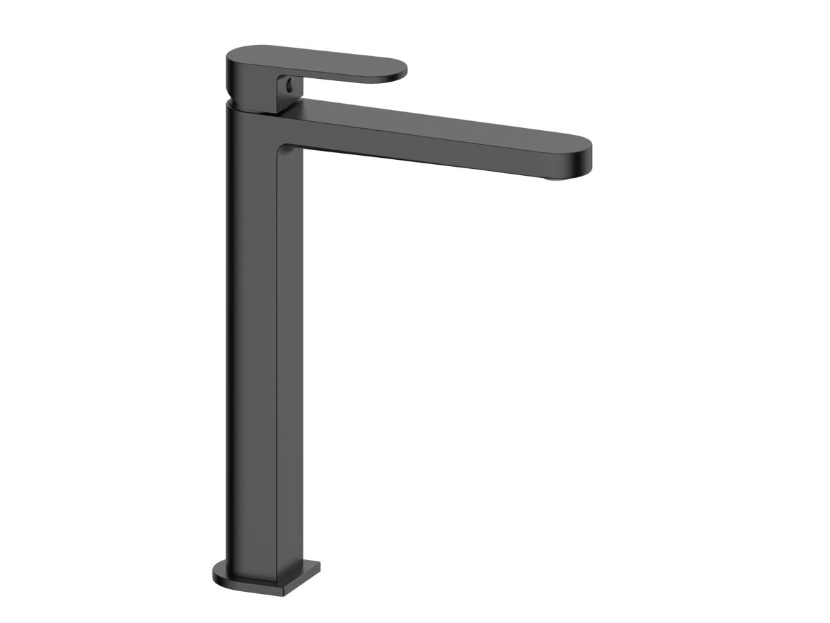 reece Mizu Soothe MK2 Extended Basin Mixer Matte Black (6 Star) Lead Free