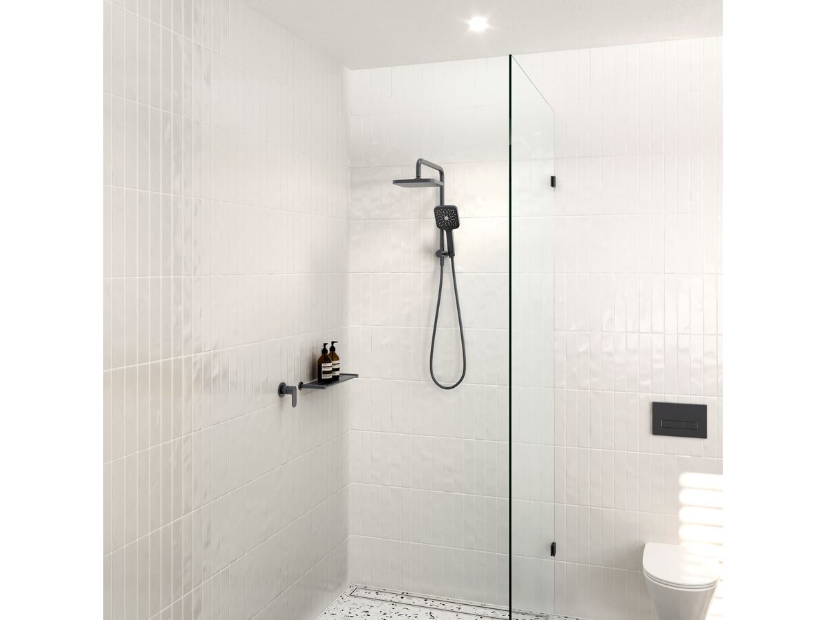 Reece Mizu Soothe MK2 Shower Mixer Kit Brushed Gunmetal Lead Free