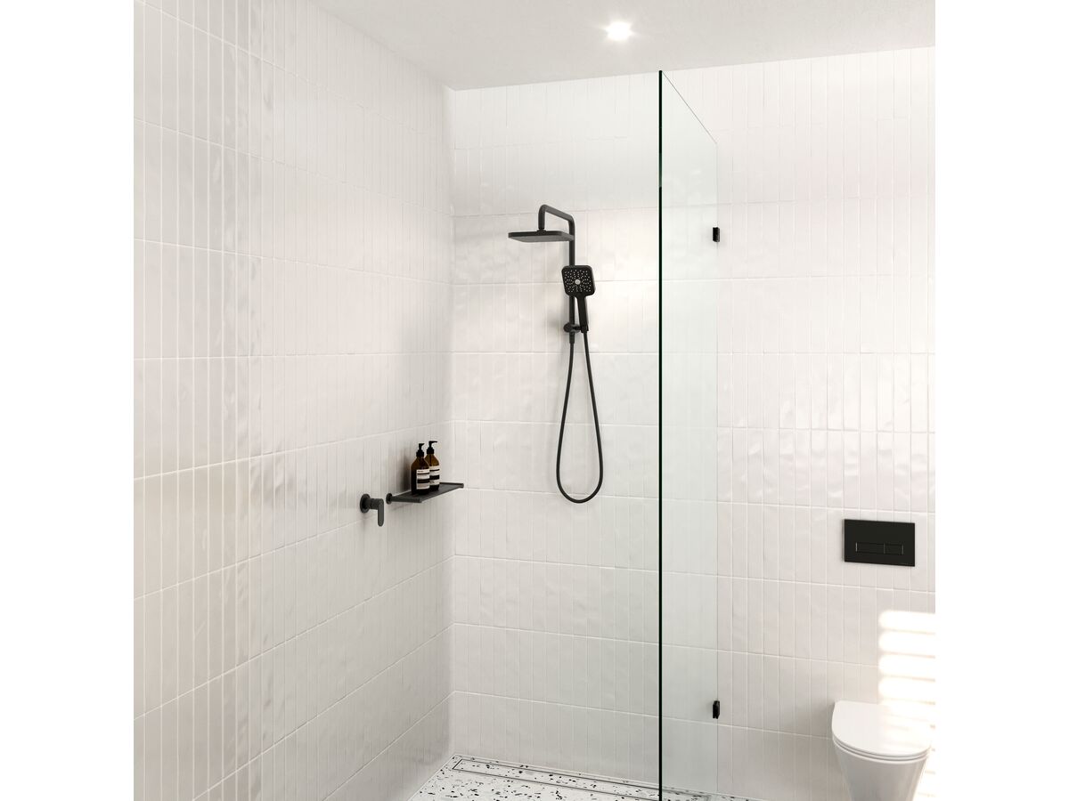 Reece Mizu Soothe MK2 Shower Mixer Trimset Matte Black Lead Free