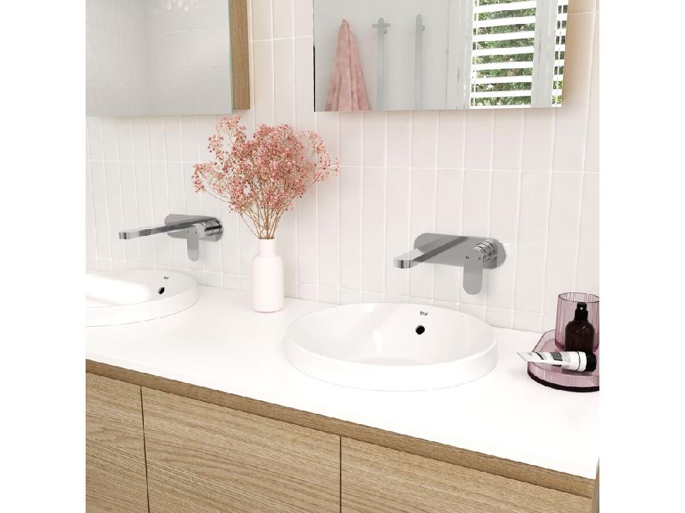Reece Mizu Soothe MK2 Wall Basin/Bath Mixer Set Kit Chrome (6 Star) Lead Free