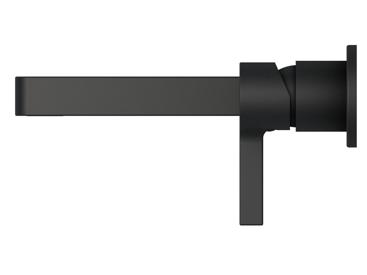 Reece Mizu Stream Wall Basin Mixer Tap Set Matte Black (4 Star)
