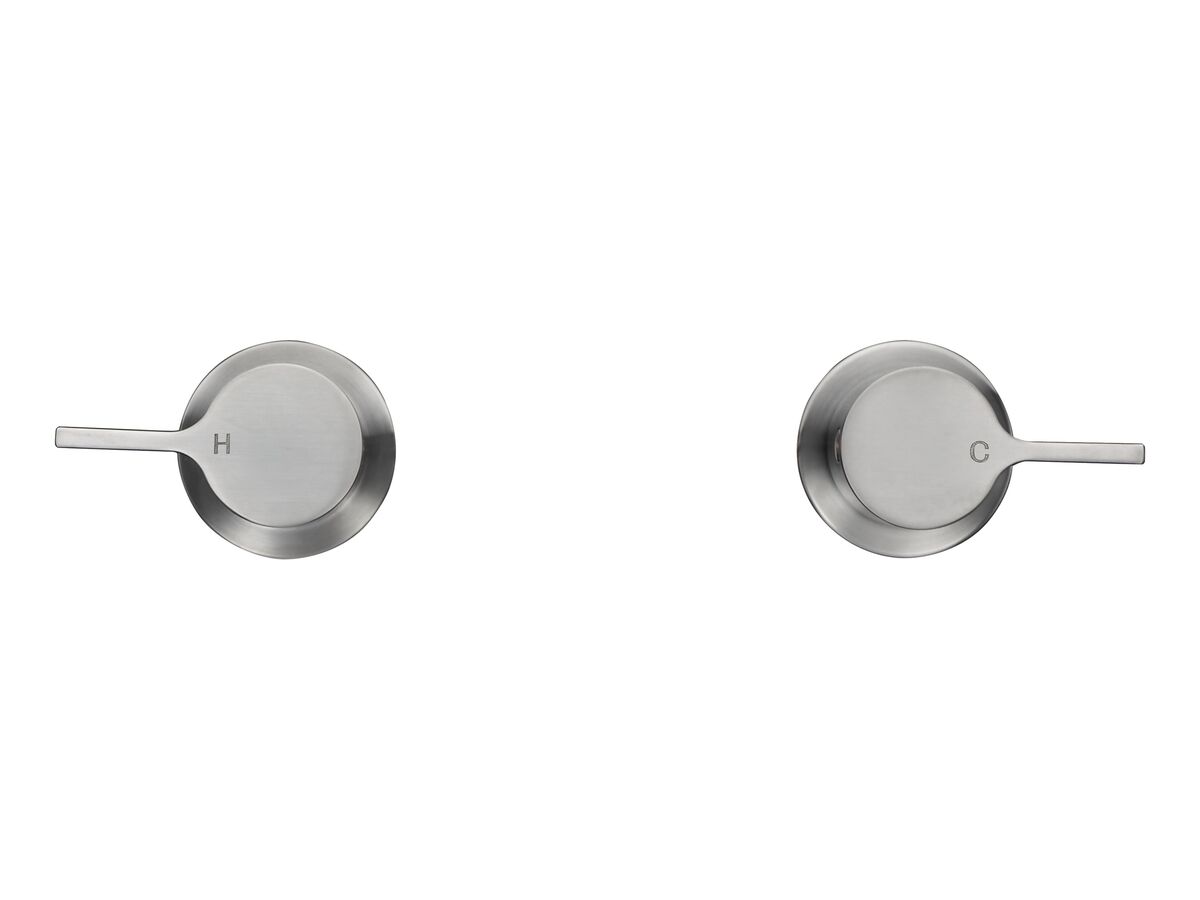 Reece Mizu Stream Wall Top Assemblies Brushed Nickel