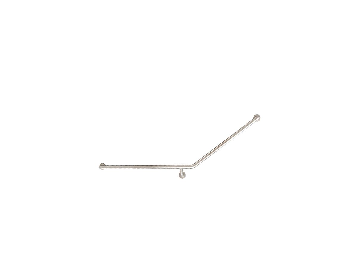 reece Mobi 840 x 700mm x 140 Degree Left Hand Grab Rail Satin Stainless Steel