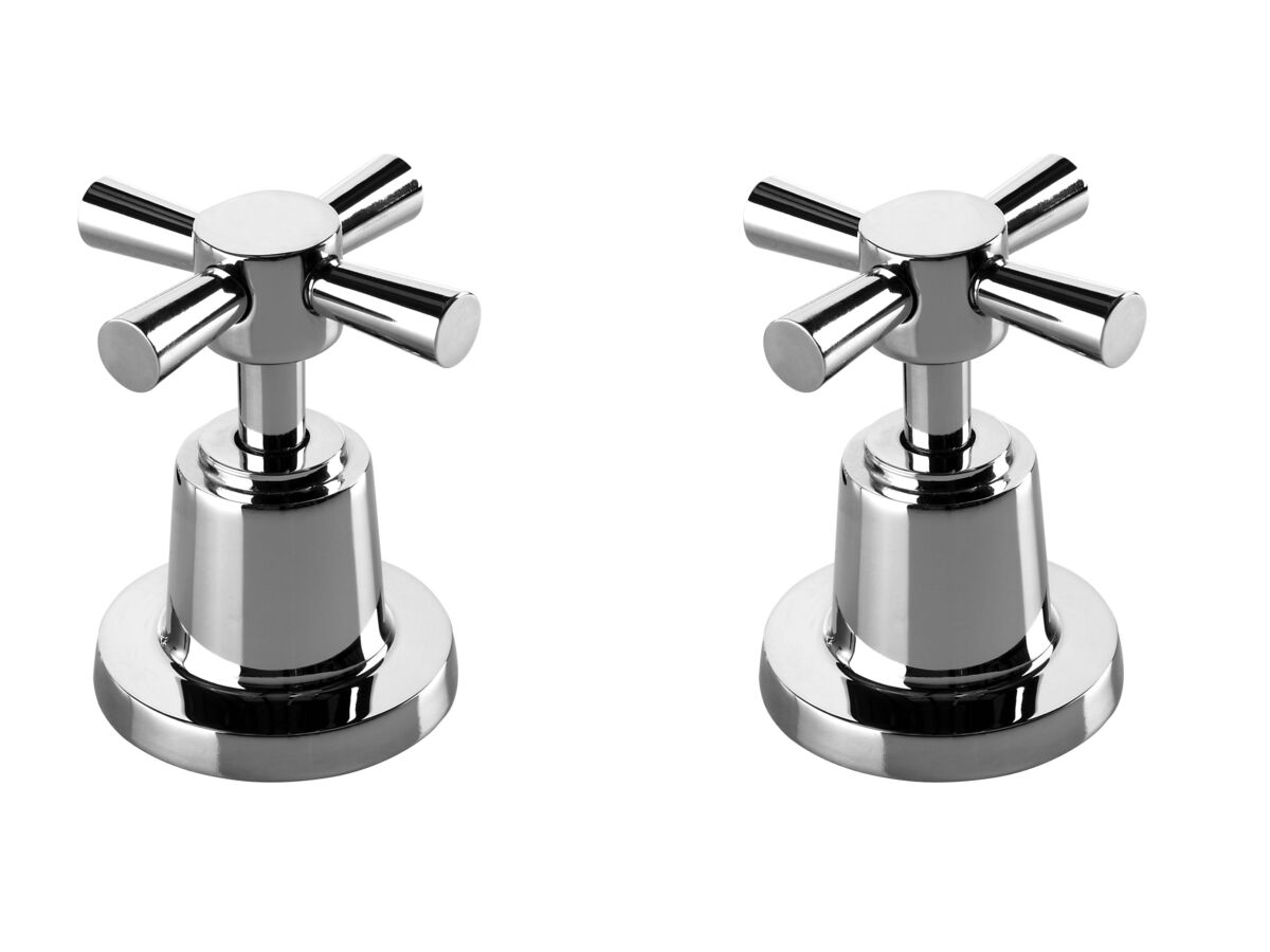 reece Phoenix Gen X Basin Top Assemblies Cross 3/4 Ceramic Disc Chrome