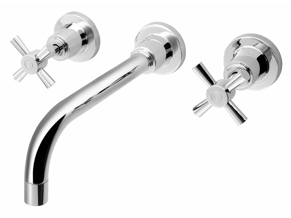 reece Phoenix Gen X Bath Set Curved Outlet 200mm Chrome