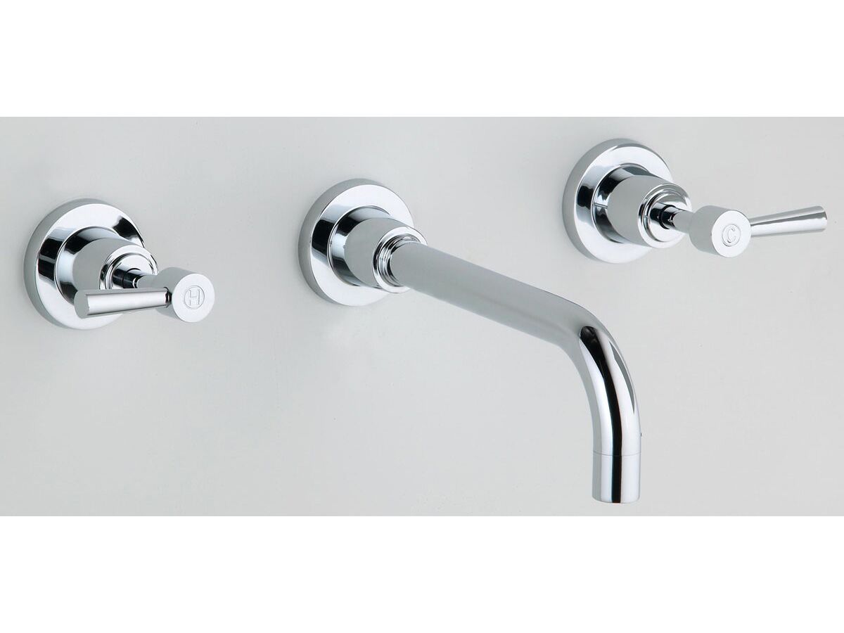 reece Phoenix Gen X Lever Bath Set Curved Outlet 200mm Chrome