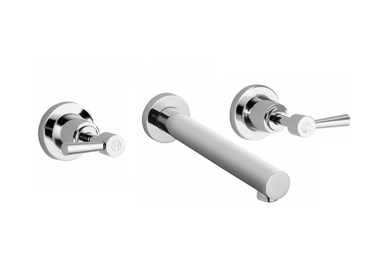reece Phoenix Gen X Lever Bath Set Straight Outlet 200mm Chrome
