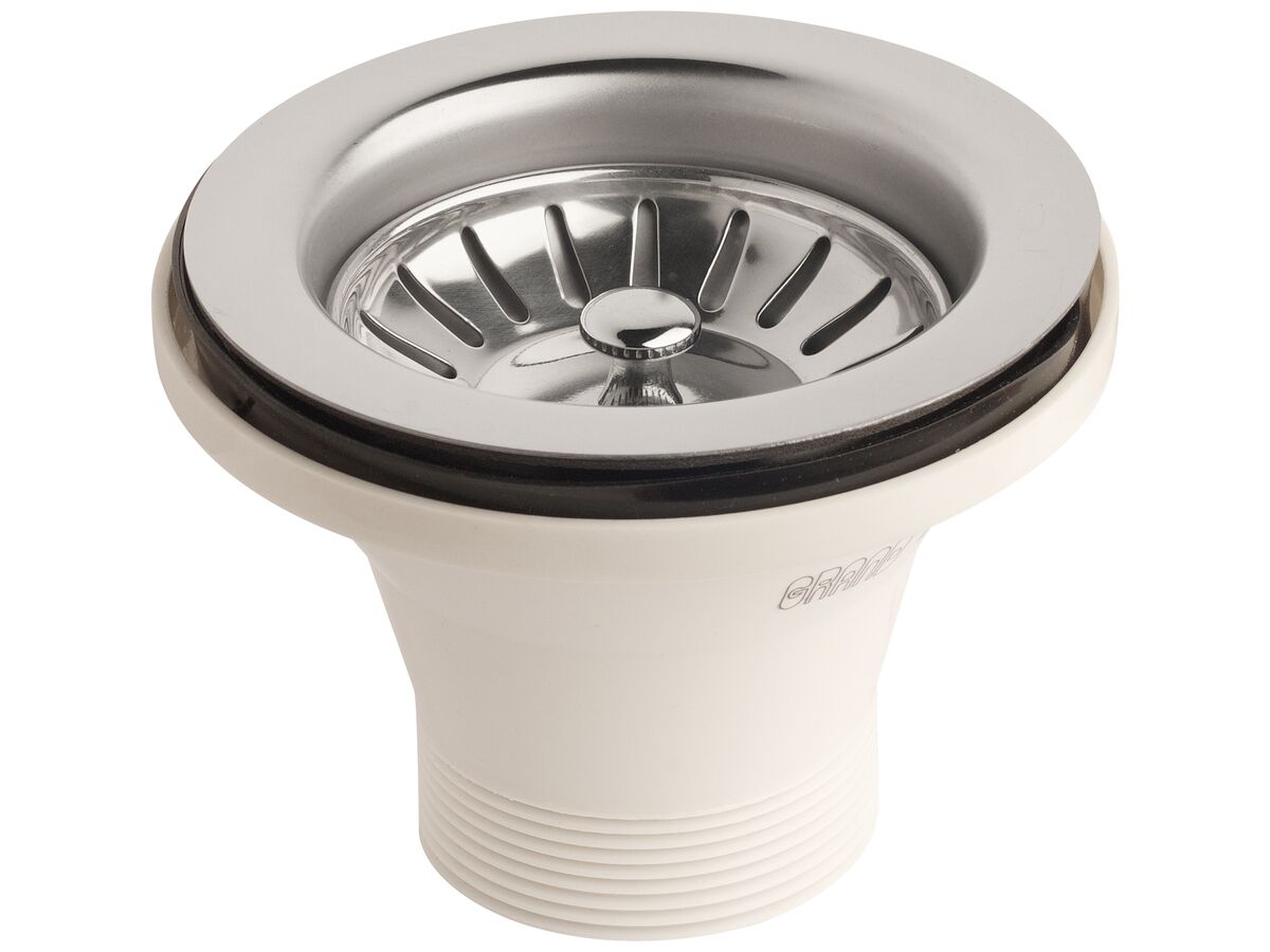 reece Posh/Base 90x50mm Sink Basket Plug & Waste - Long