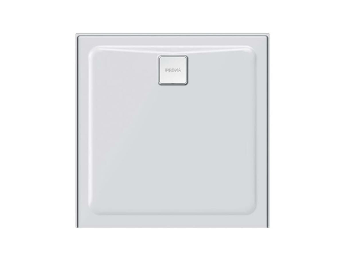 reece Posh Bristol Luna Shower Base 900mm x 900mm Rear Outlet 3 Tiling Bead
