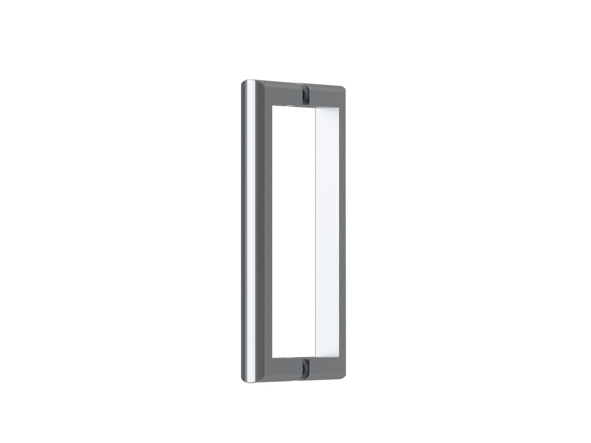 Reece Posh Bristol Shower System With Rear Outlet 900mm X 900mm White & Chrome