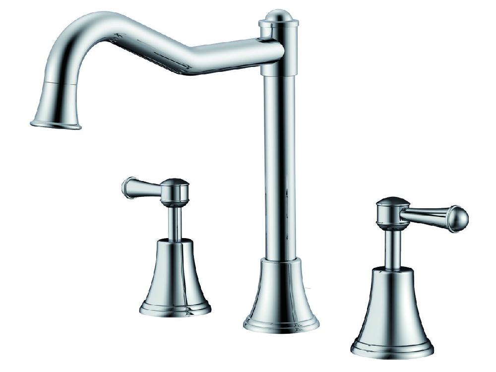 reece Posh Canterbury Hob English Spa Set Lever Handles Chrome