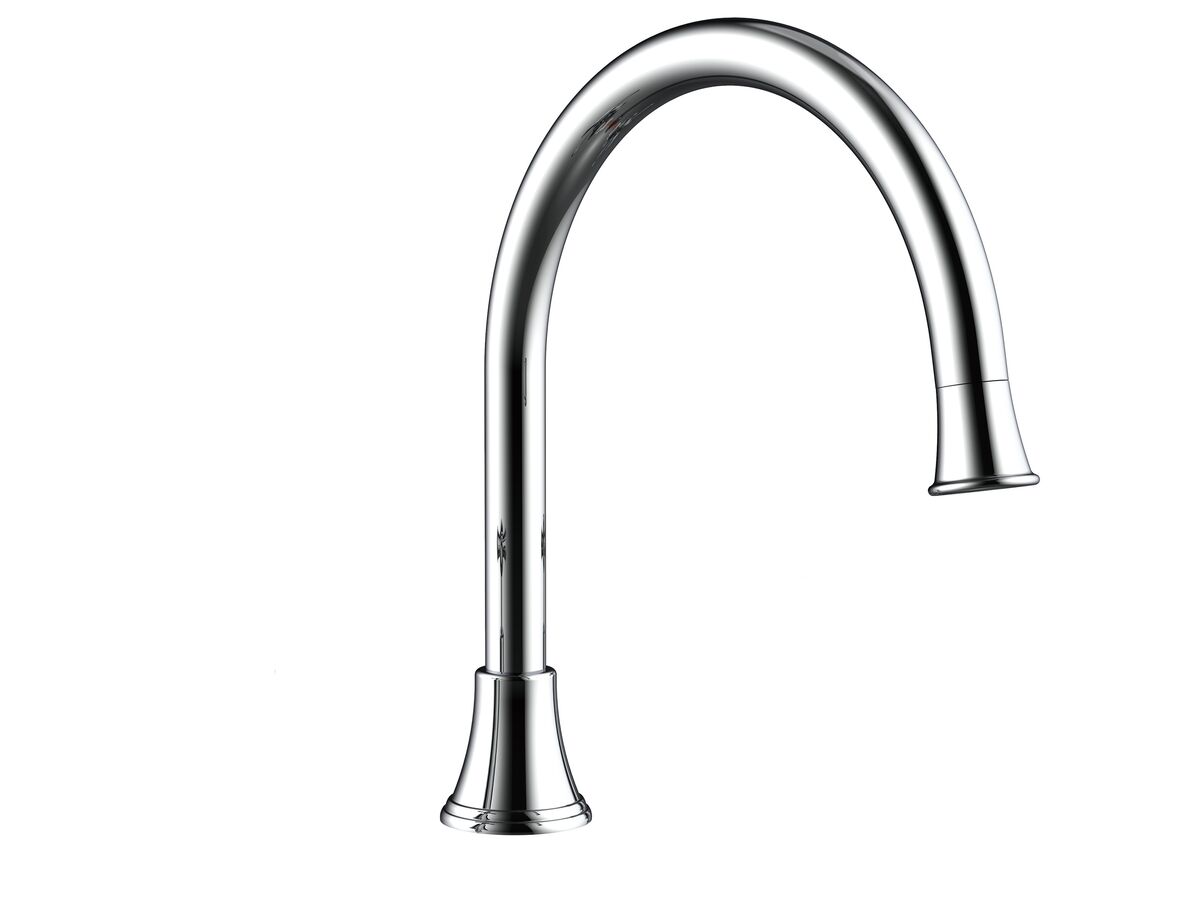 reece Posh Canterbury Hob Gooseneck Spa Outlet Only Chrome
