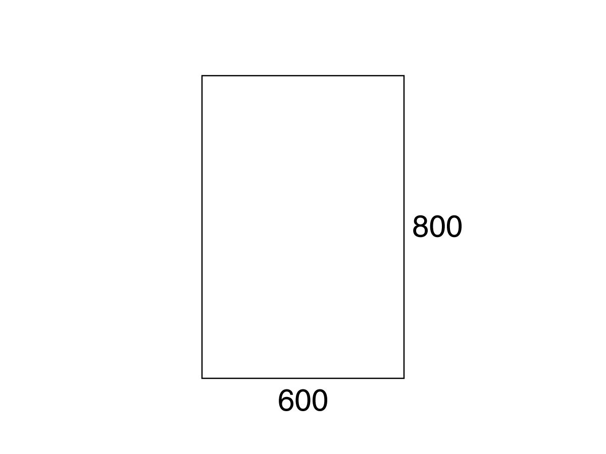 Reece Posh Domaine 600mm X 800mm Polished Edge Mirror