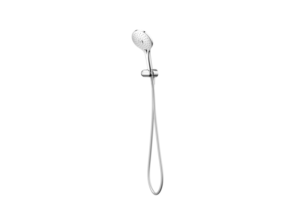 reece Posh Domaine Handshower with Water Inlet Wall Bracket 3 Functions Chrome (4 Star)
