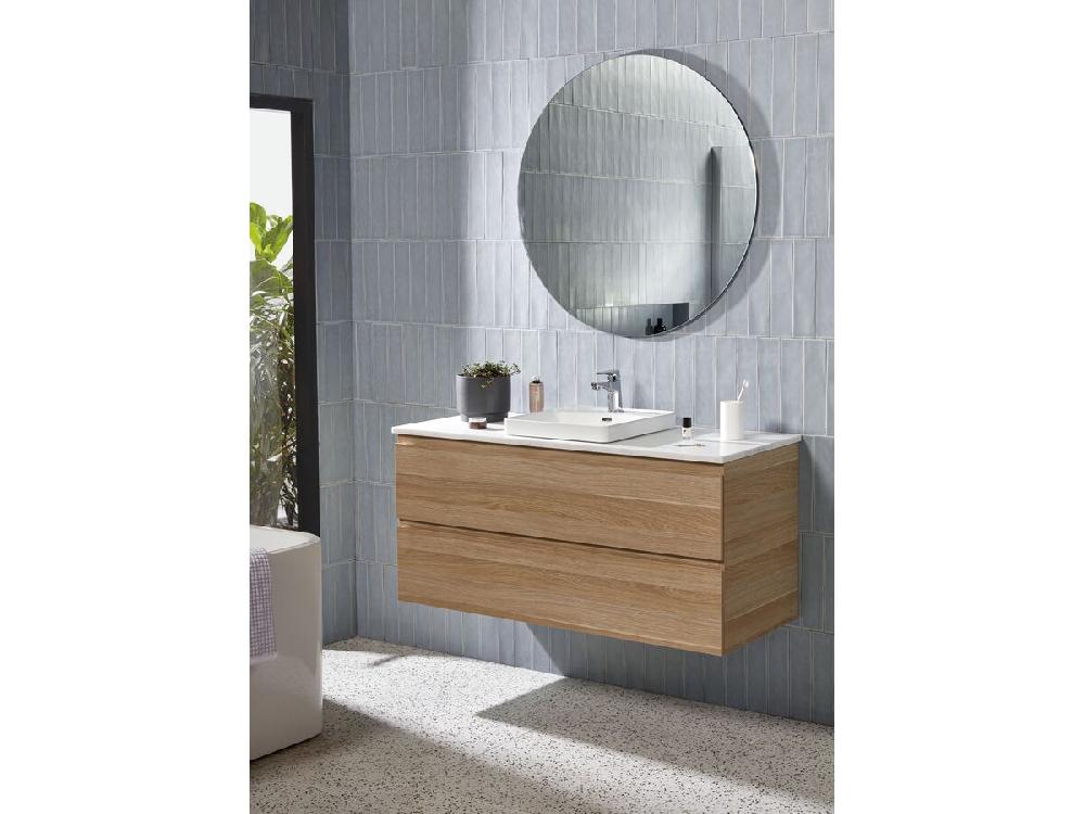 Reece Posh Domaine Semi Inset Overflow Basin 1 Taphole White