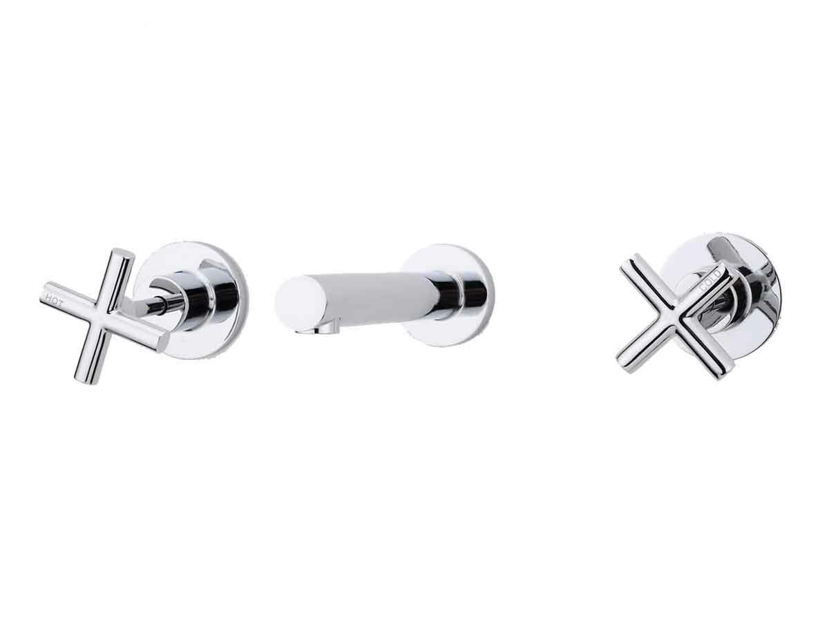 reece Posh Solus Bath Set 180mm Outlet Chrome Plated