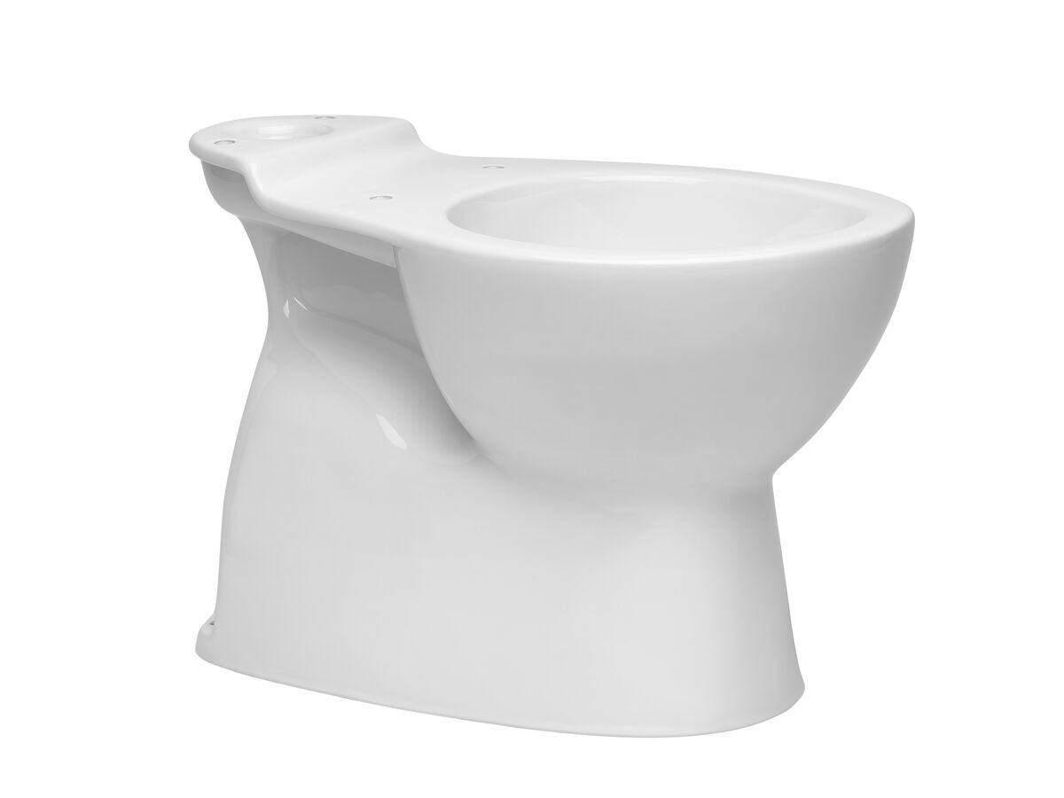 reece Posh Solus Close Coupled S Trap Pan Only White (4 Star)