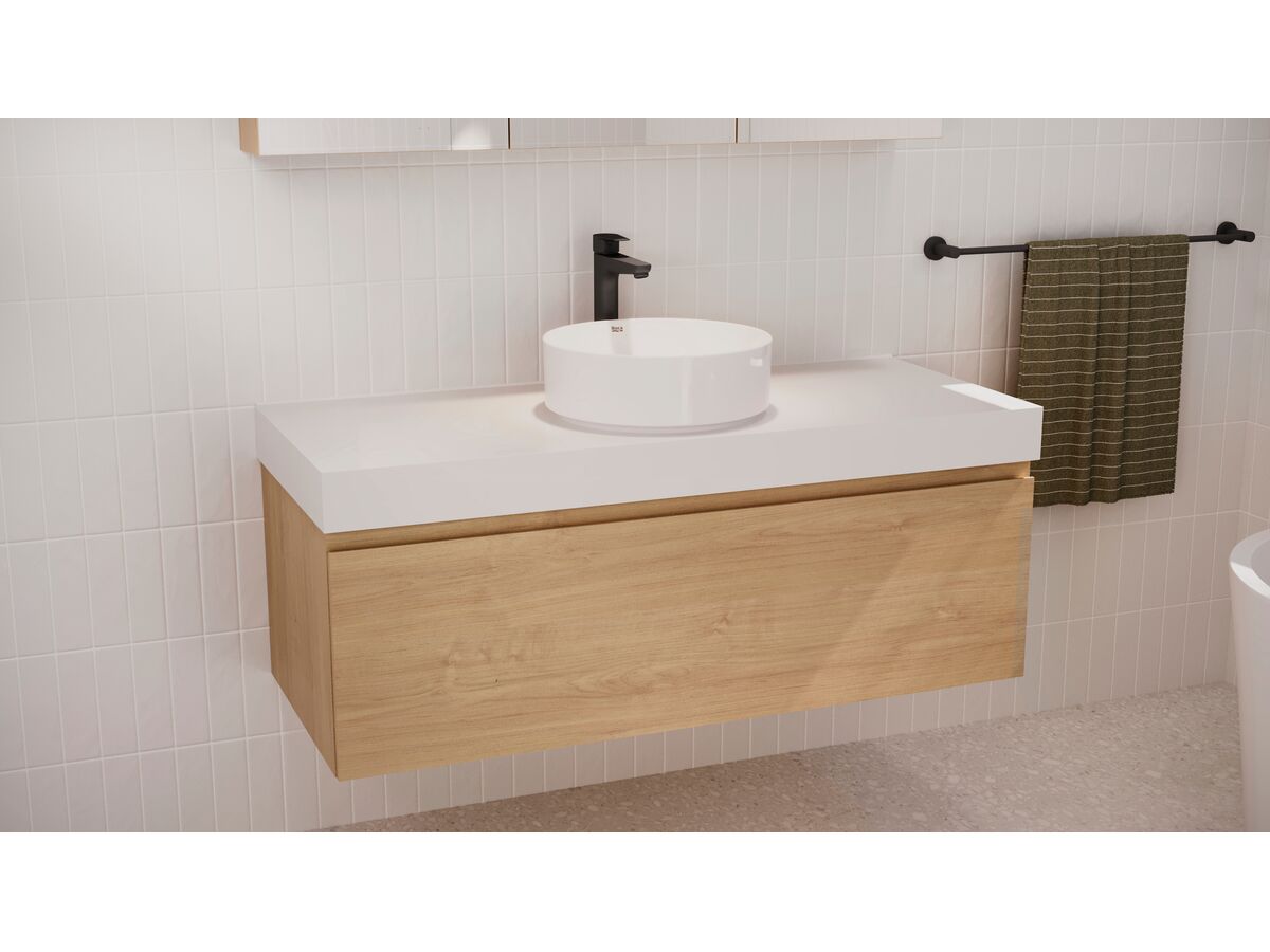 Reece Posh Solus Extended Basin Mixer Tap Matte Black (5 Star) Lead Free