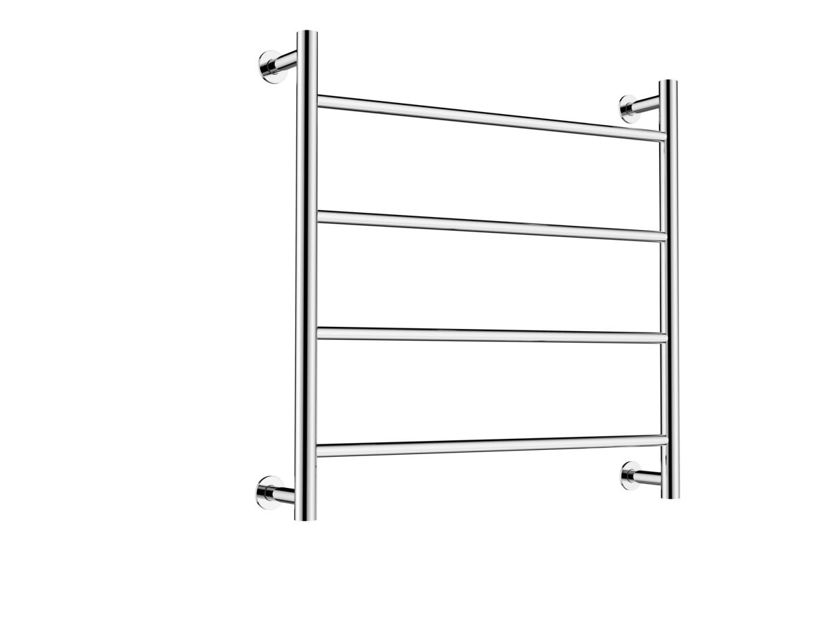 reece Posh Solus MK2 Heated Towel Rail 700 x 700mm Polished Stainless Steel