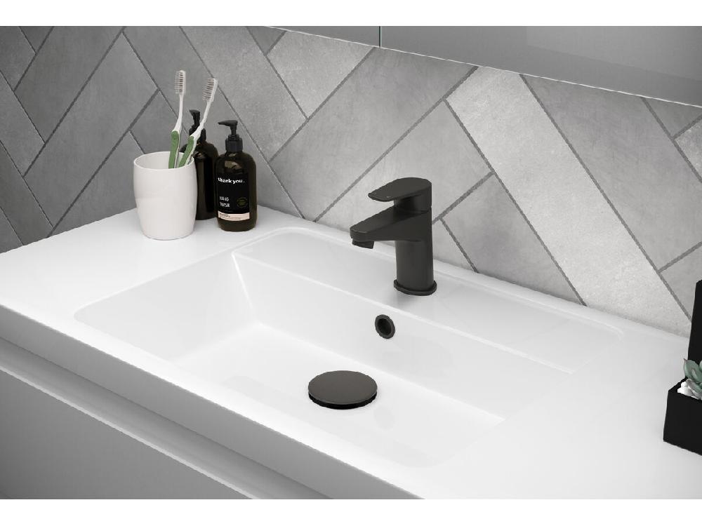Reece Posh Solus MK3 Basin Mixer Tap Matte Black (4 Star)