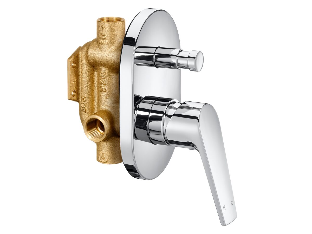 Reece Posh Solus MK3 Shower Mixer Tap With Diverter Chrome