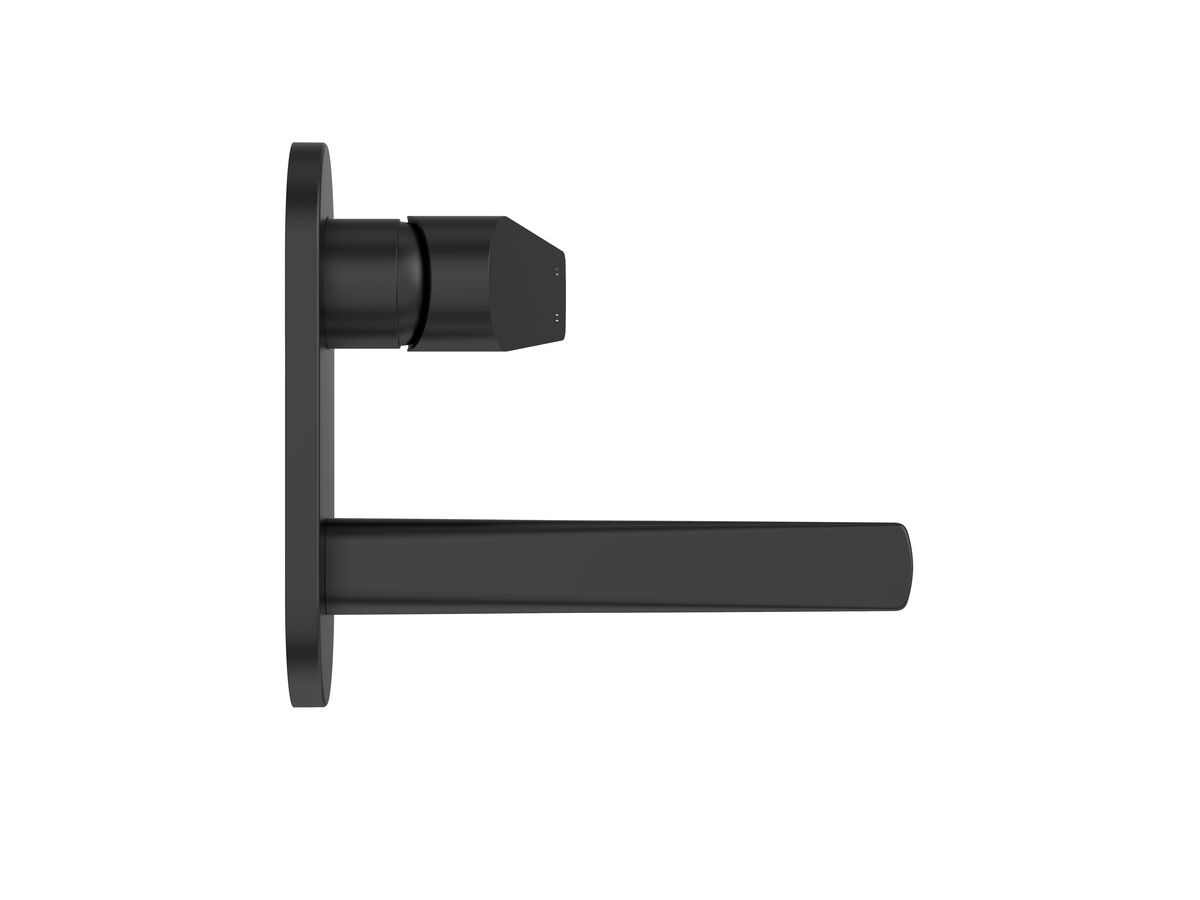 Reece Posh Solus MK3 Wall Basin Mixer Set Matte Black (4 Star)