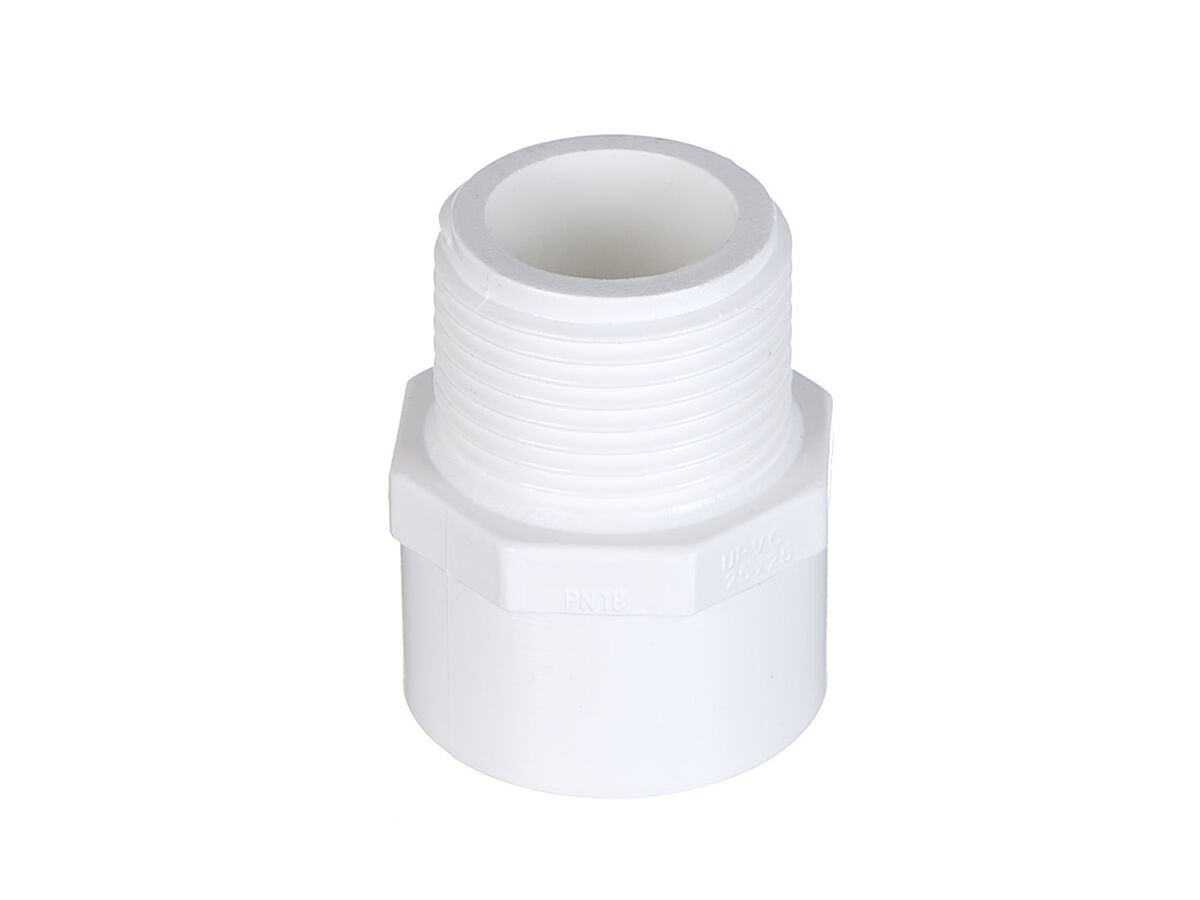 reece PVC Pressure Valve Socket #17 25mm x 25mm Male