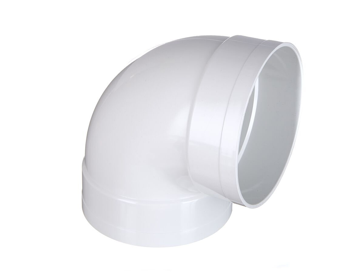 reece PVC Socketed Stormwater Bend 90 Degree Female & Female 90mm