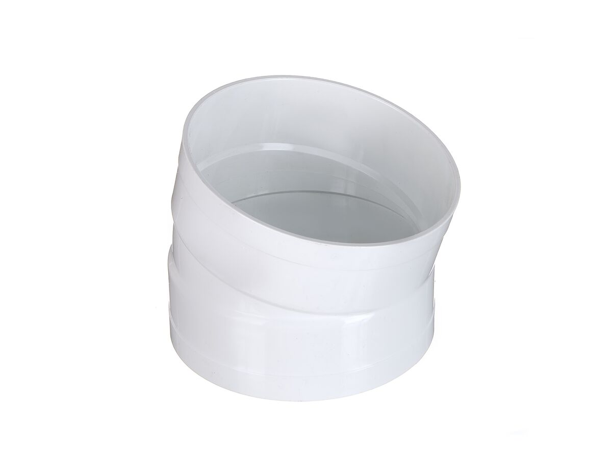 reece PVC Stormwater Bend Plain 15 Degree Female & Female 90mm