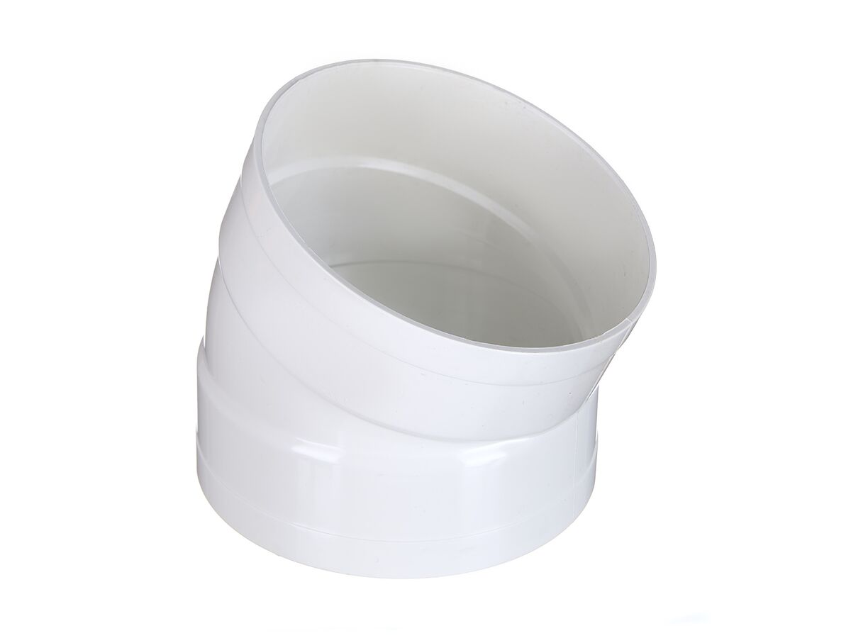 reece PVC Stormwater Bend Plain 22 1/2 Degree Female & Female 90mm