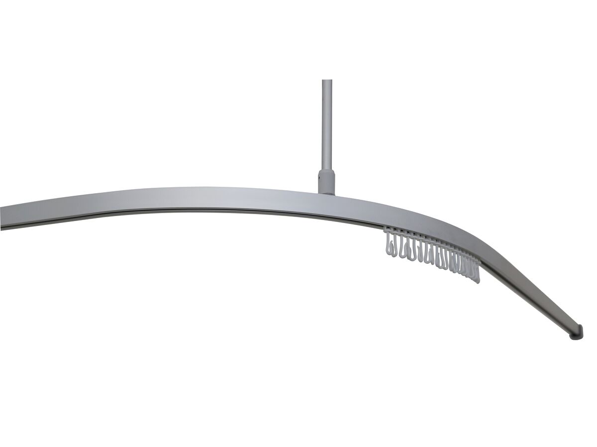 reece RBA Aluminium Shower Track 90 Degree 1635 x 1635mm