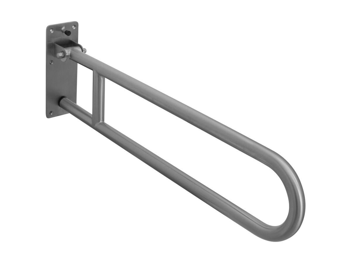 reece RBA Drop Down Grab Rail 850mm Satin Stainless Steel