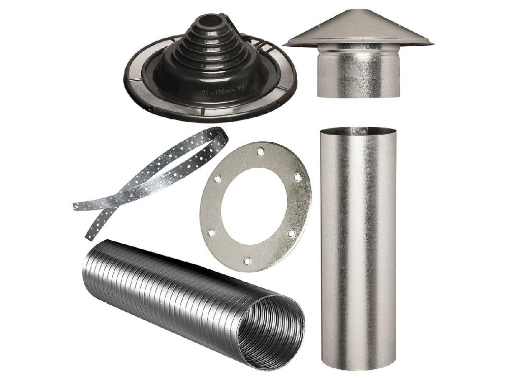 reece Abey Rangehood Flue Kit 125mm Tile Roof Kit