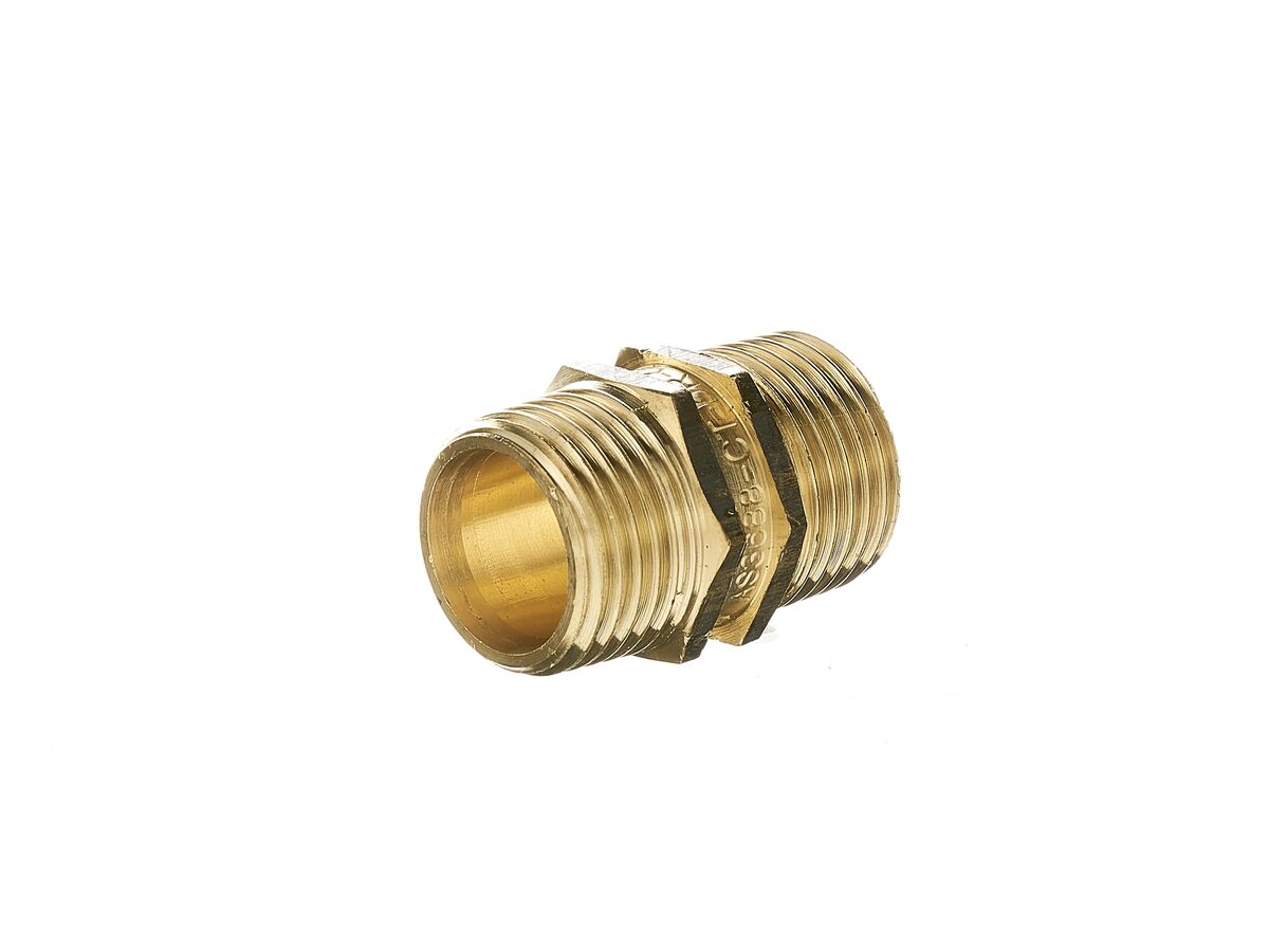 reece Ardent Lead Free Brass Hex Nipple 15mm (1/2")