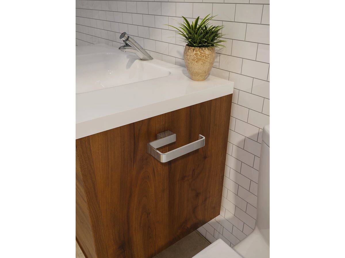 Reece Aska Single Toilet Roll Holder 138mm Chrome