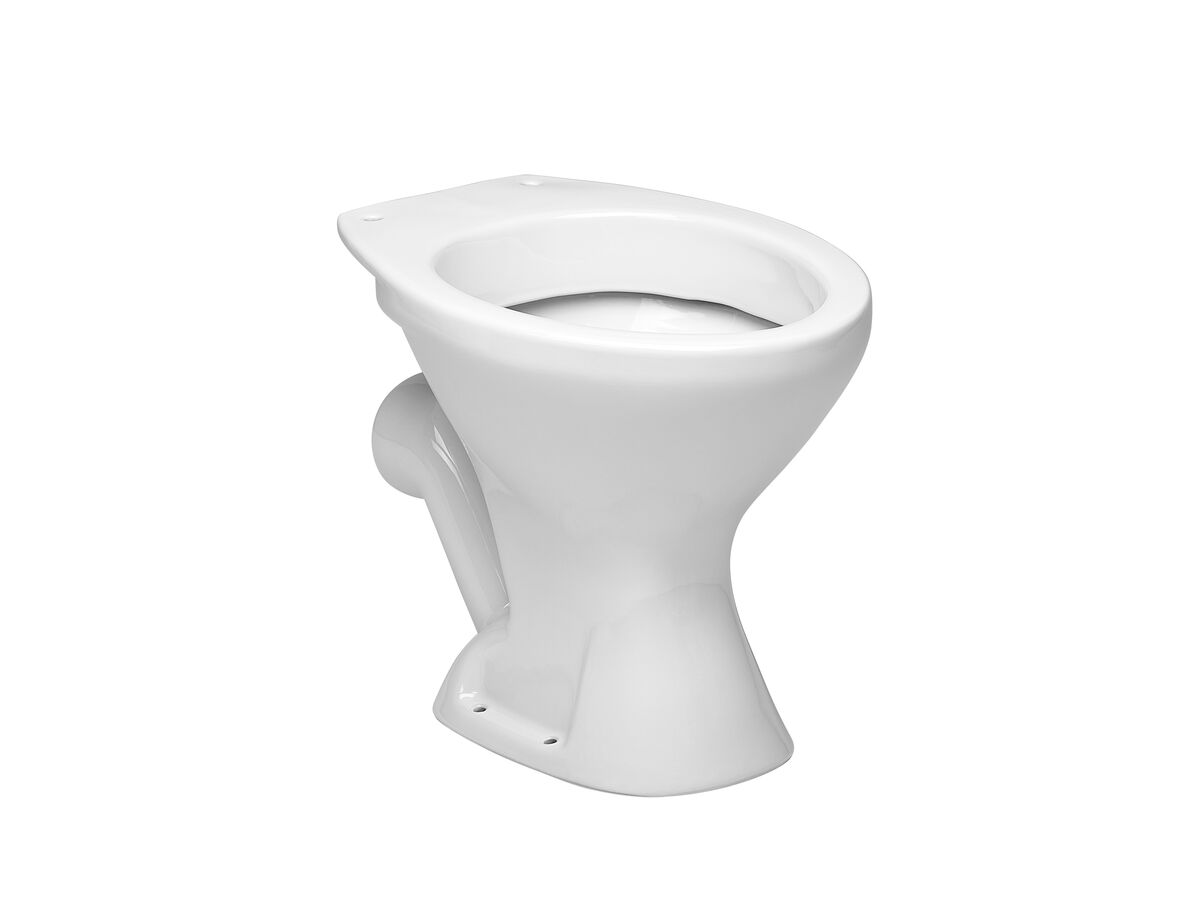 reece Base Retro Exposed P-Trap Pan White (4 Star)