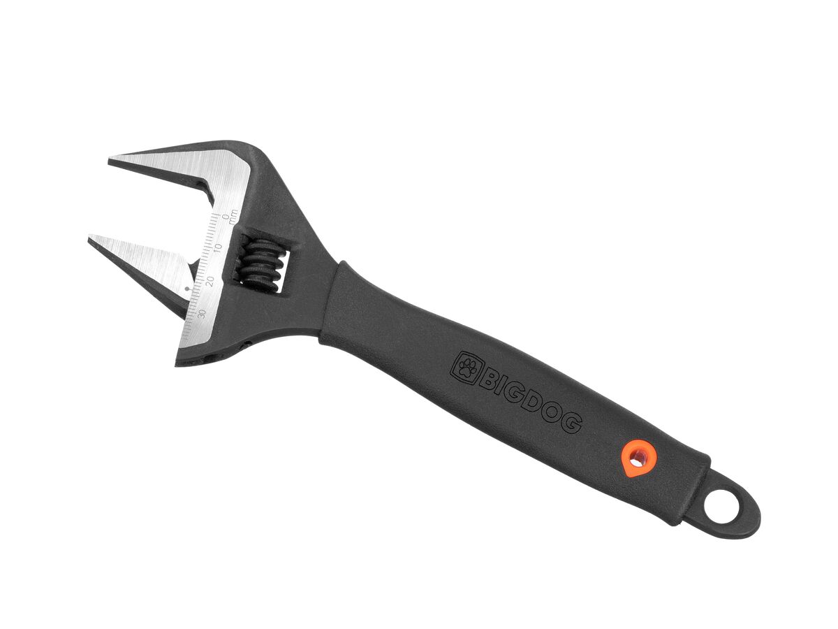 reece Bigdog Adjustable Wide Jaw Wrench 200mm