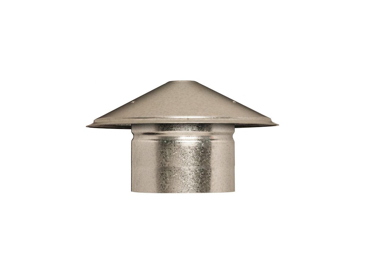 reece Cowl Hat - Galvanised 150mm
