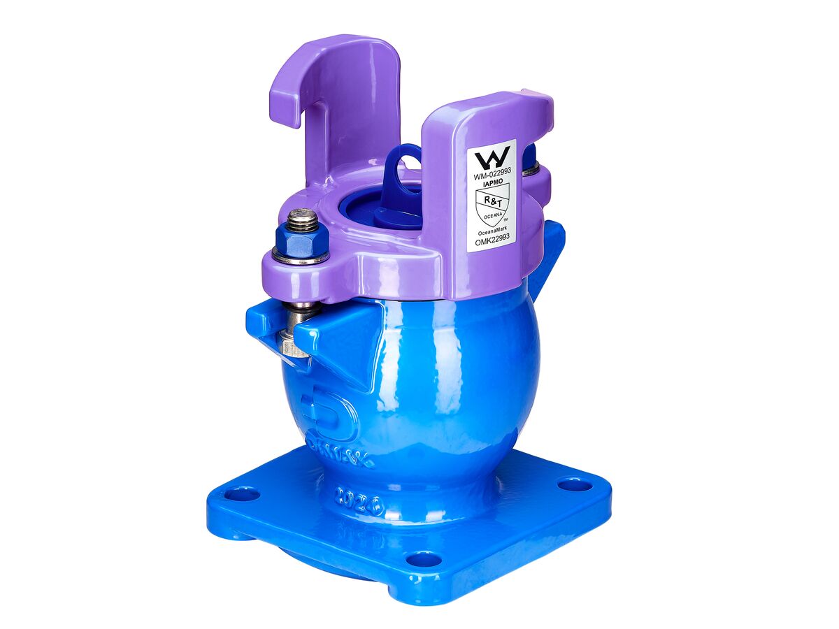 reece Dimax Spring Hydrant Lilac PN16 B5 100mm