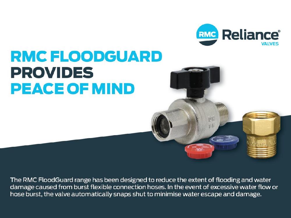 Reece Floodguard Shut Off Valve 15mm Lead Free