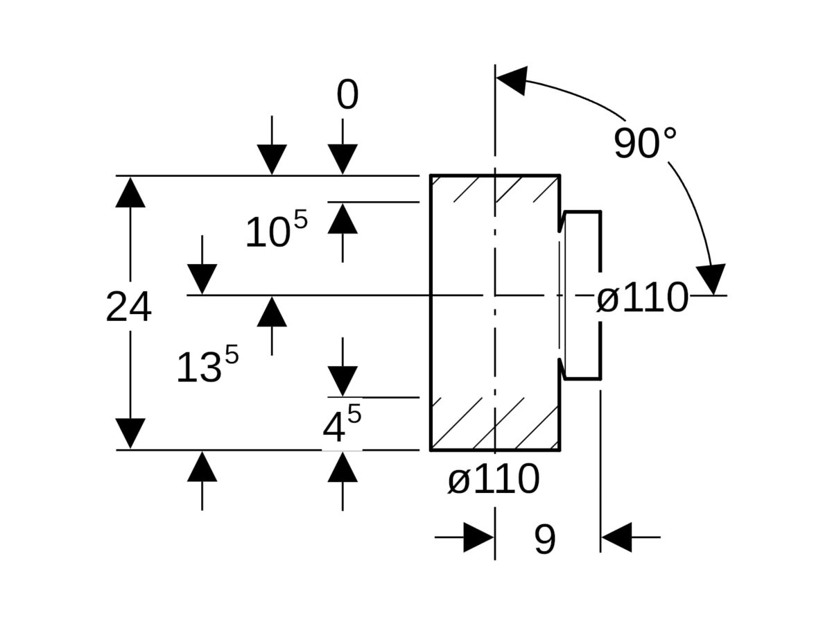 Reece Geberit Inspection Opening (27A) 110mm