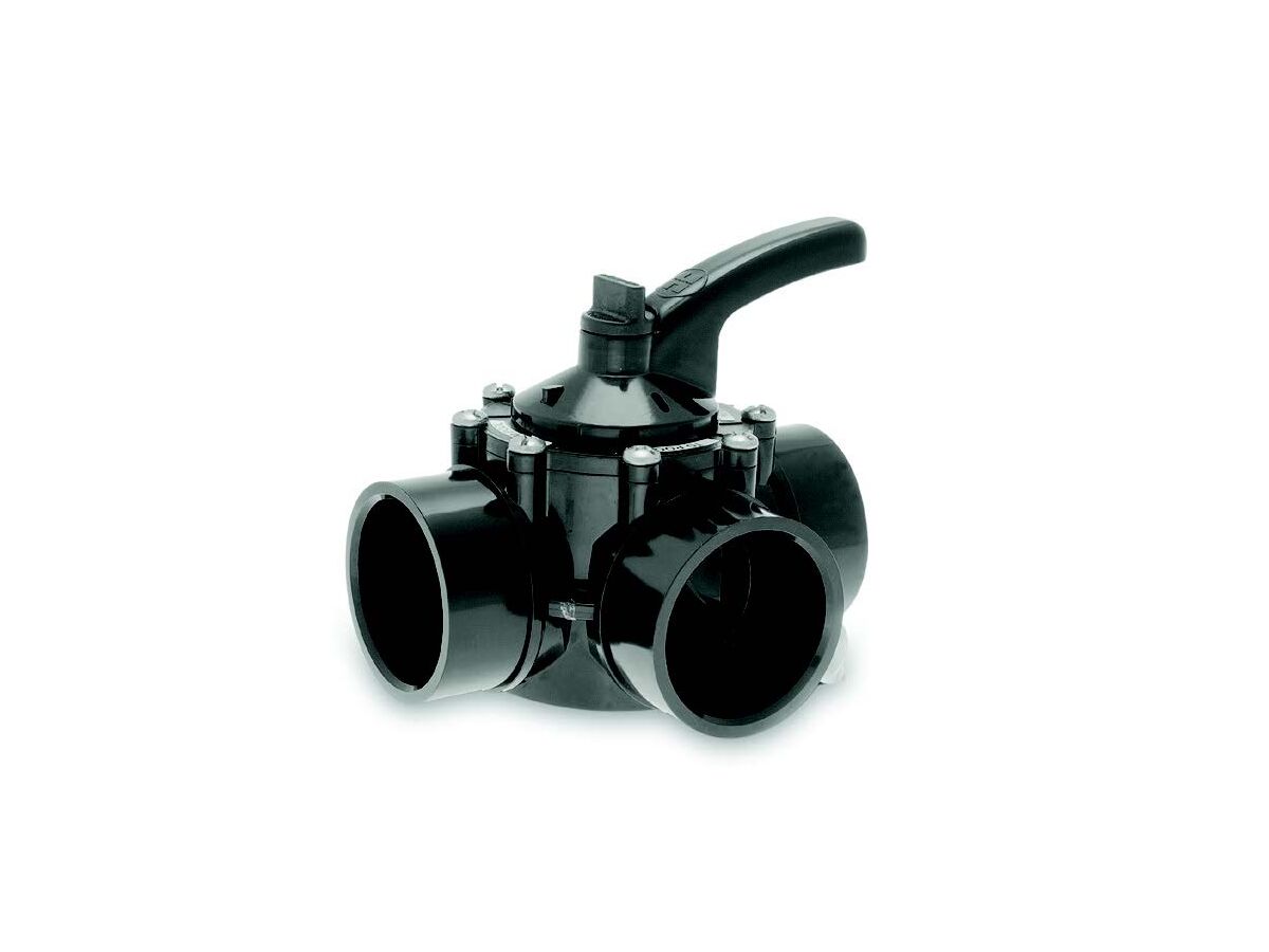 reece Hayward Black 3-Way Valve CPVC 50mm