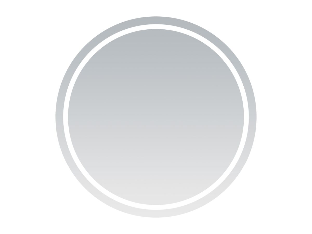 reece Kado Aspect Round Veil LED Mirror 800mm