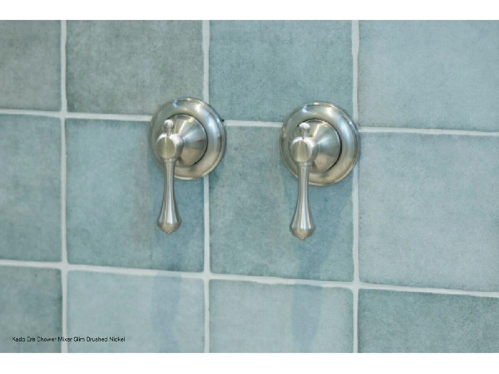 Reece Kado Era Shower Mixer Slim Matte Black